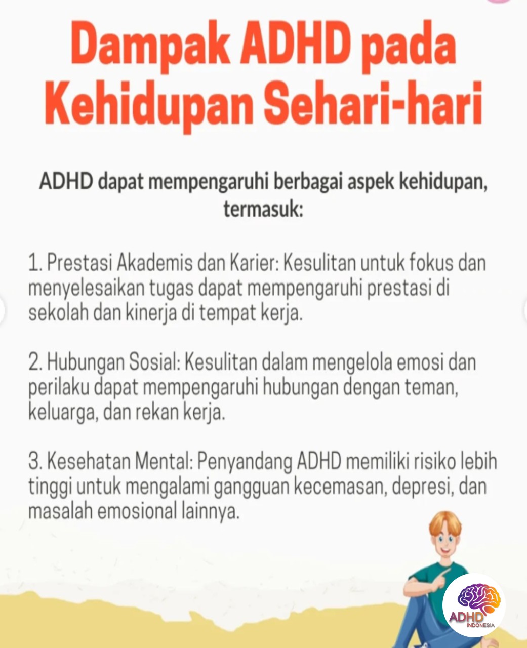 ADHD dan Hubungan Sosial Anak di Lingkungan Sekolah di Kabupaten Kepulauan Sula