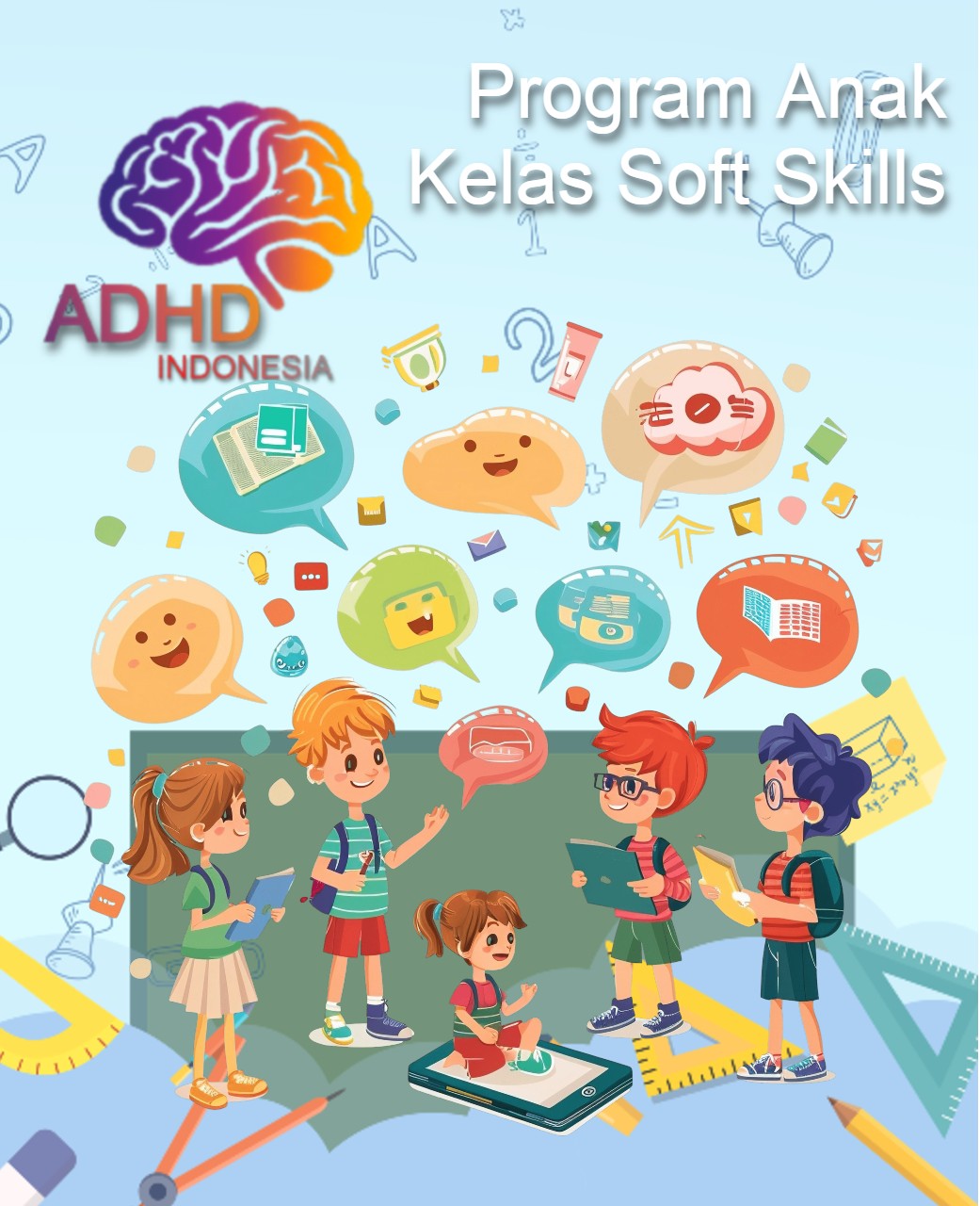 Program ADHD Indonesia Kabupaten Kepulauan Sula Kelas Soft Skills Anak ADHD