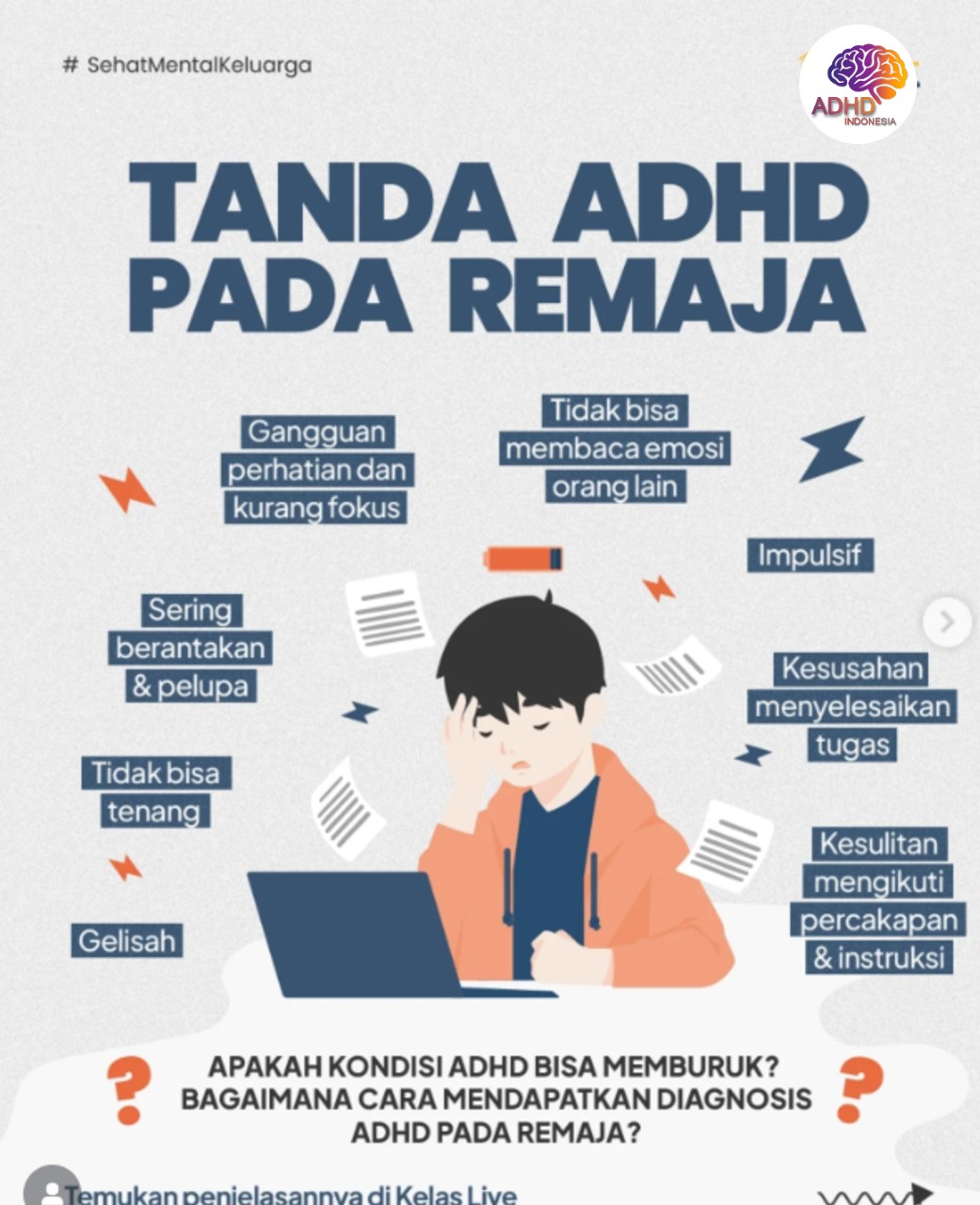 Screening ADHD Non-Diagnostik: Edukasi Awal bagi Orang Tua di Kabupaten Kepulauan Sula