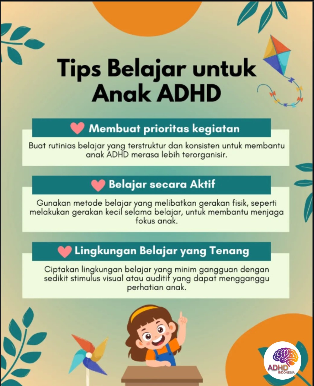 Strategi Belajar yang Cocok untuk Anak ADHD di Kabupaten Kepulauan Sula